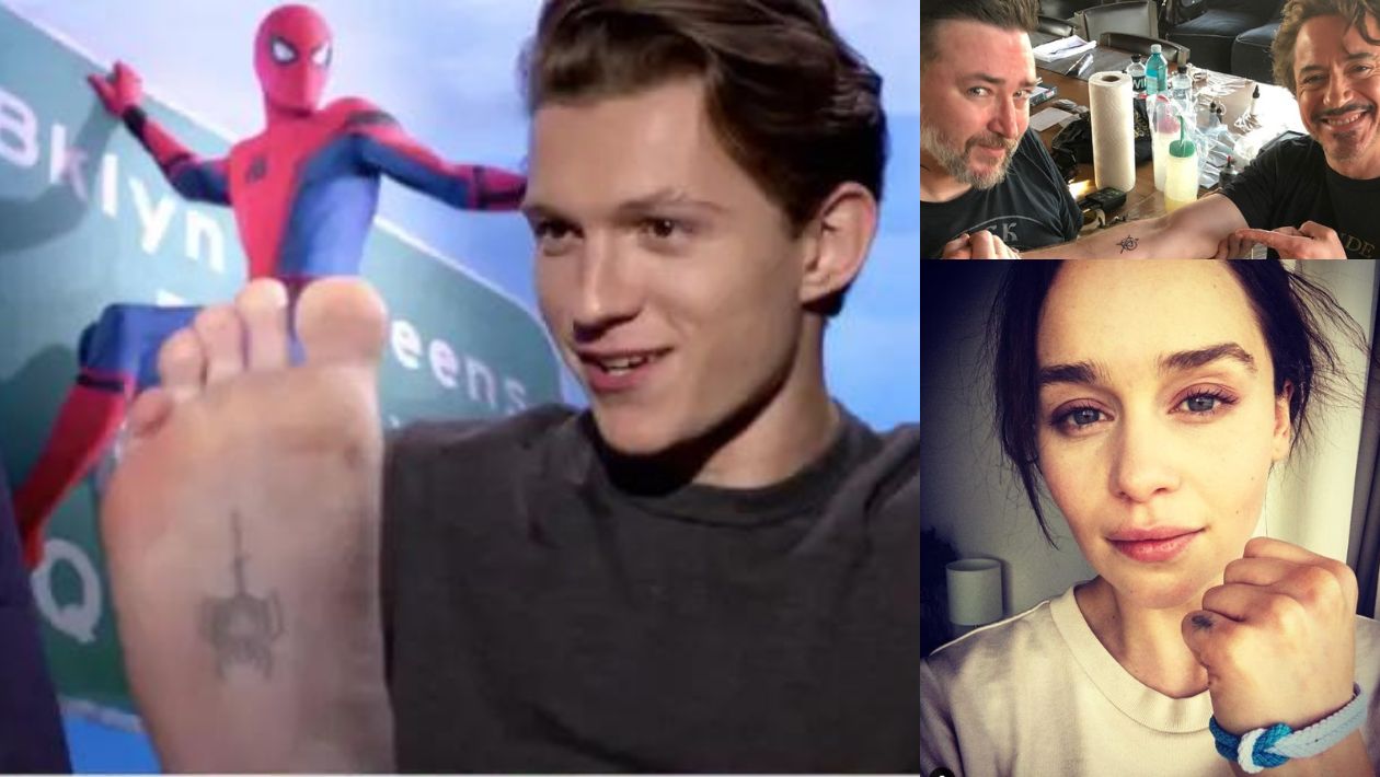 Tom Holland, Emilia Clarke&#8230; Ces acteurs qui se sont fait un tatouage en souvenir de leurs films