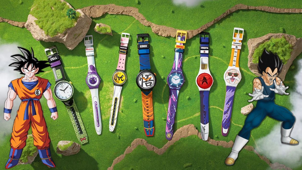 Swatch x Dragon Ball Z : la salle du temps s&rsquo;invite à votre poignet dans une collab&rsquo; inédite