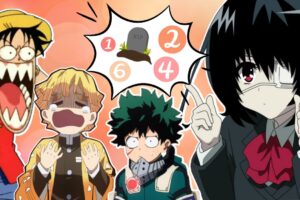 Quiz : choisis un chiffre, on te dira dans quel anime tu meurs