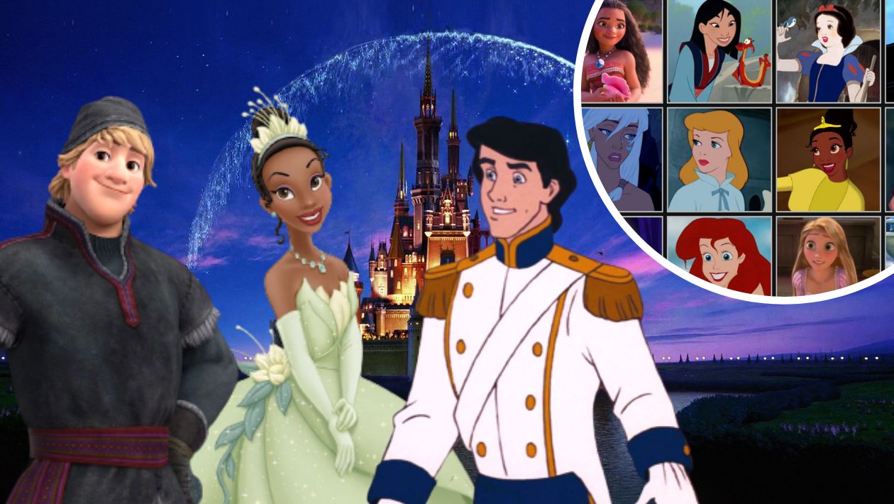 Quiz Disney : sauras-tu relier ces princes aux bonnes princesses ?