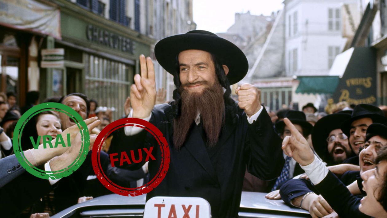 Les Aventures de Rabbi Jacob : impossible d&rsquo;avoir 10/10 à ce quiz vrai ou faux sur le film