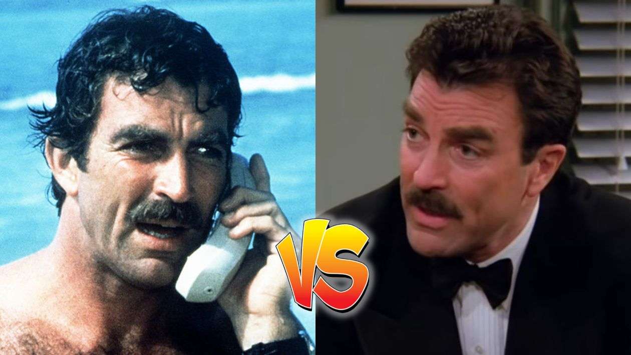 Sondage : préfères-tu Tom Selleck dans Friends ou dans Magnum ?