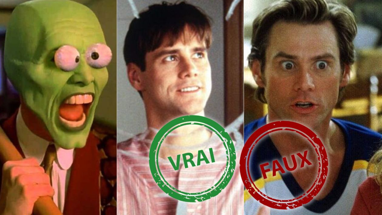 Seul un vrai fan de Jim Carrey aura 10/10 à ce quiz vrai ou faux sur ses films