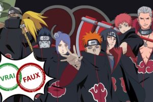 Naruto : impossible d’avoir 10/10 à ce quiz vrai ou faux sur l’Akatsuki