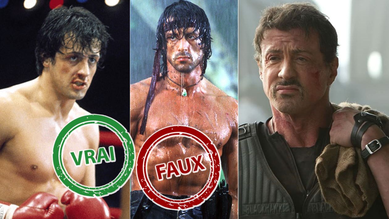 Seul un vrai fan de Sylvester Stallone aura 10/10 à ce vrai ou faux sur ses films