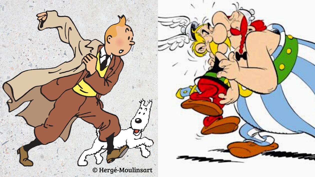 Quiz : ce nom de personnage vient-il d&rsquo;Asterix, Tintin ou a été inventé ?