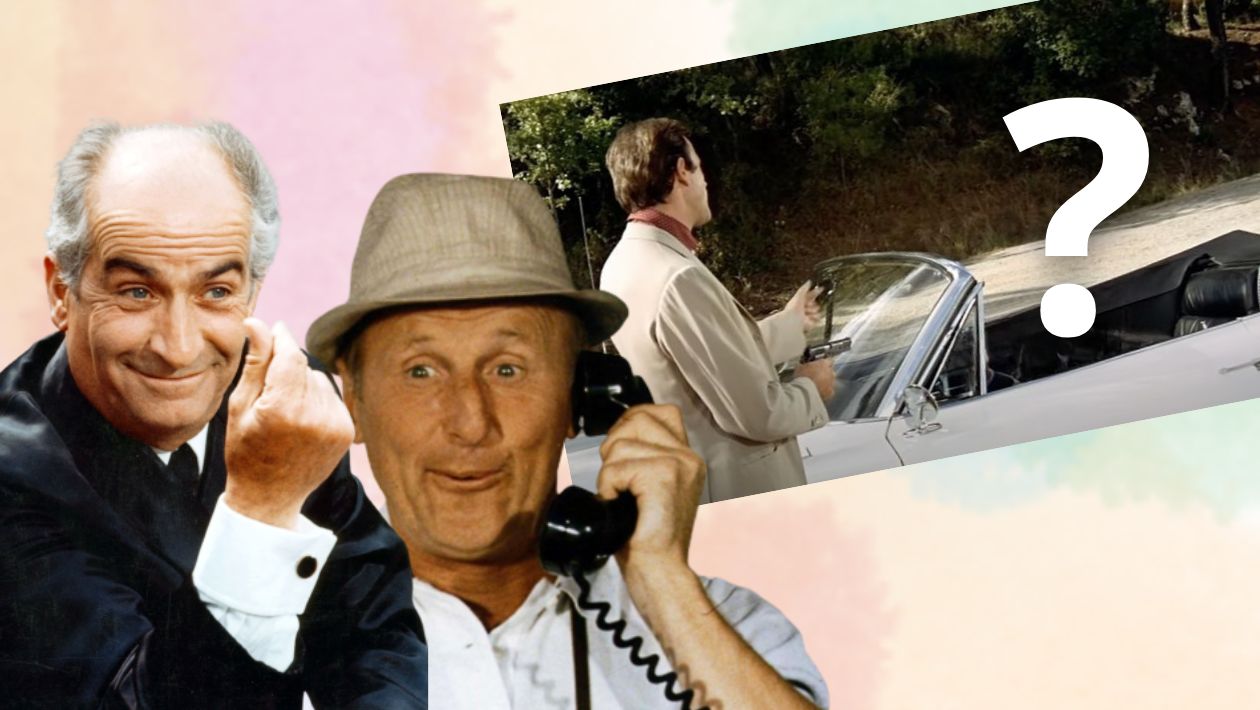 Quiz : qui a été effacé de cette image, Louis de Funès, Bourvil ou les deux ?