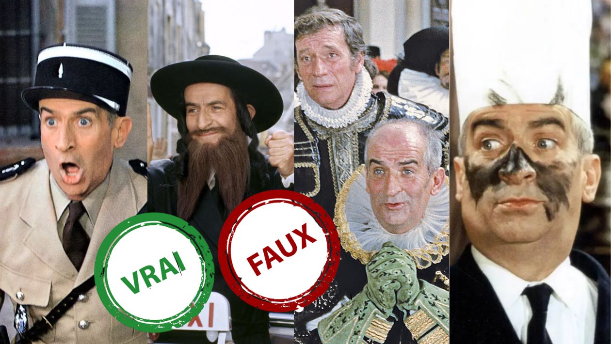 Seul un fan de Louis de Funès aura 5/5 à ce quiz vrai ou faux sur ses films #Saison2