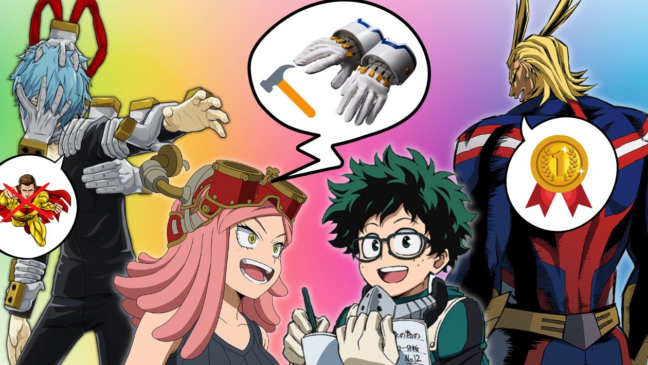 Quiz : ta couleur préférée te dira quel rôle tu as dans My Hero Academia