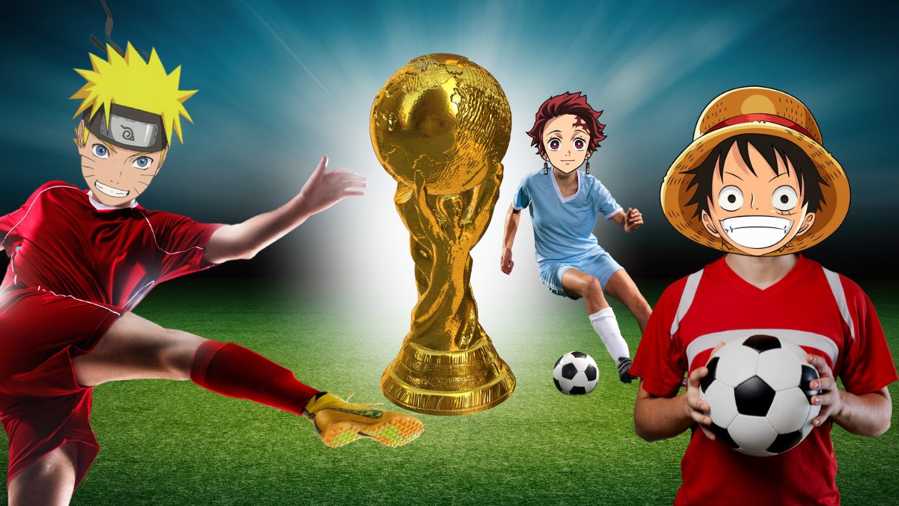 Quiz foot : compose une équipe de persos d’anime on te dira si tu gagnes la Coupe du Monde