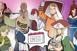 Quiz Naruto : ton mois de naissance te dira quel Kage tu es