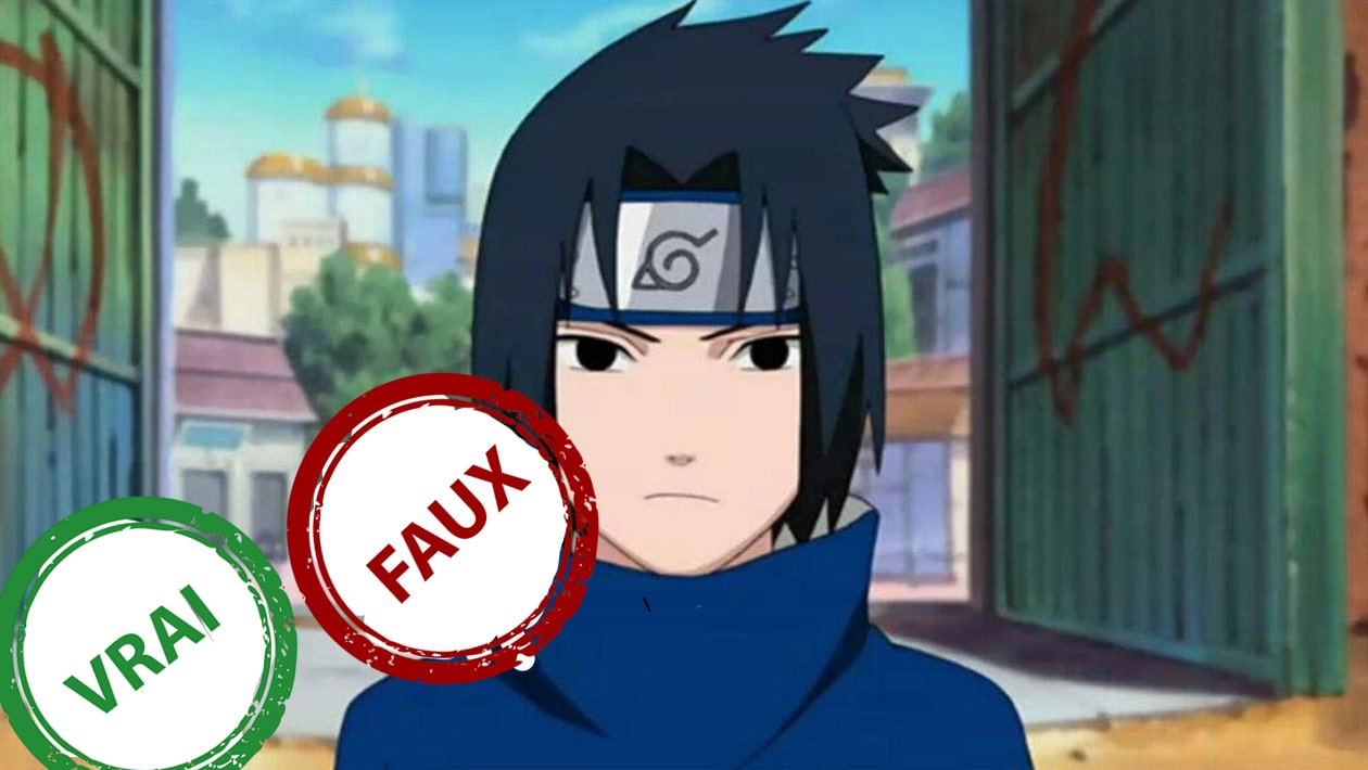 Naruto : impossible d&rsquo;avoir 5/5 à ce quiz vrai ou faux sur Sasuke