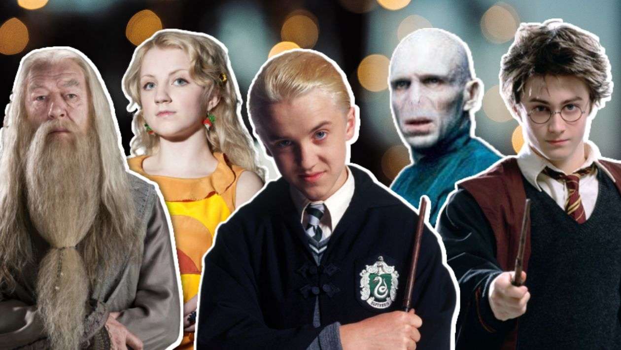 Elimine 7 personnages de Harry Potter, on devinera ton âge