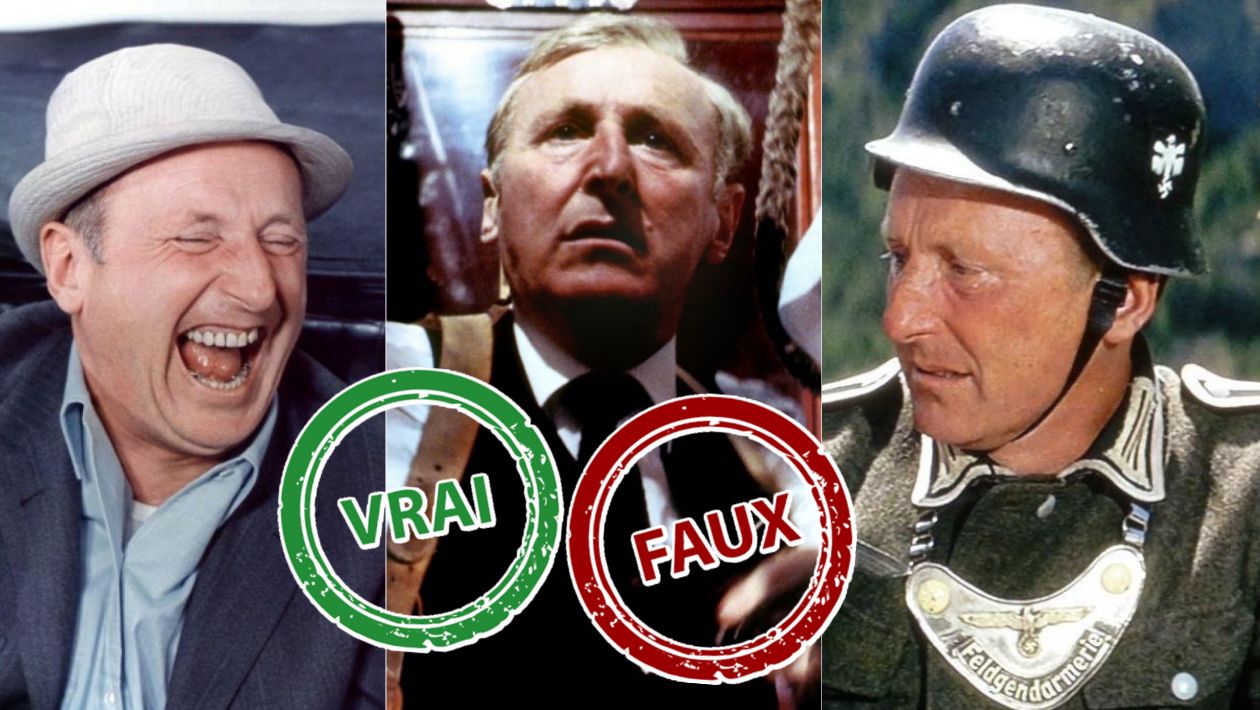 Bourvil est ton acteur préféré si tu as 10/10 à ce quiz vrai ou faux sur ses films