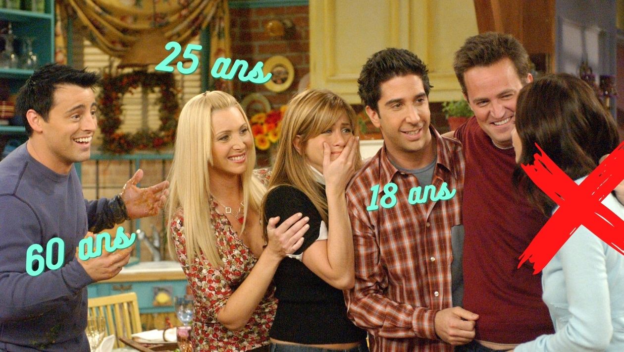 Élimine le personnage de Friends que tu détestes le plus, on devinera ton âge