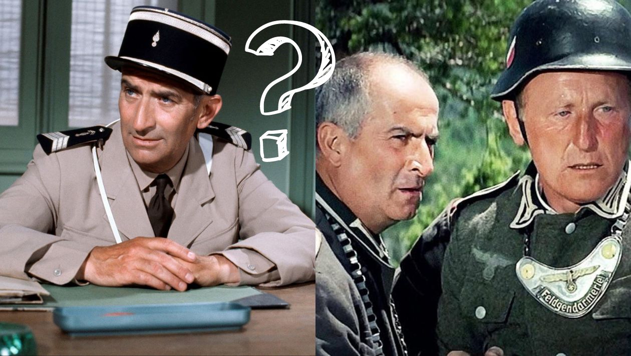 Quiz : ce perso vient-il de la saga Le Gendarme ou de La Grande Vadrouille ?