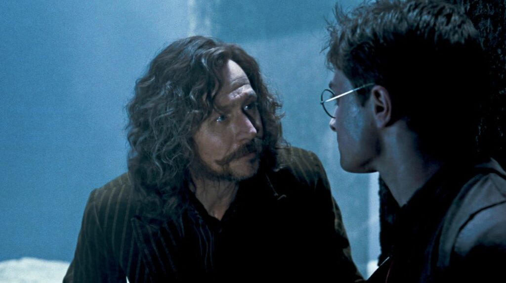 harry potter et sirius black pendant la bataille du département des mystères