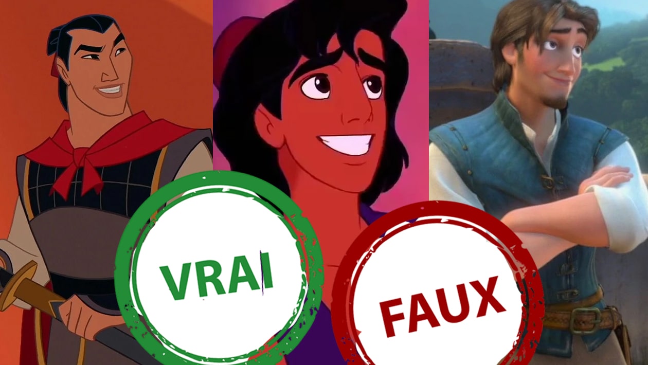 Impossible d&rsquo;avoir 10/10 à ce quiz vrai ou faux sur les princes Disney