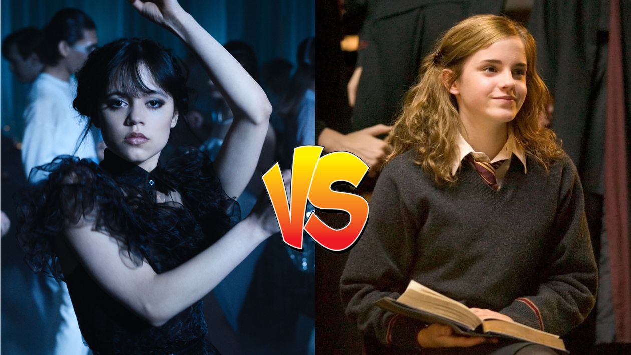 Sondage : tu préfères Mercredi Addams ou Hermione Granger (Harry Potter) ?