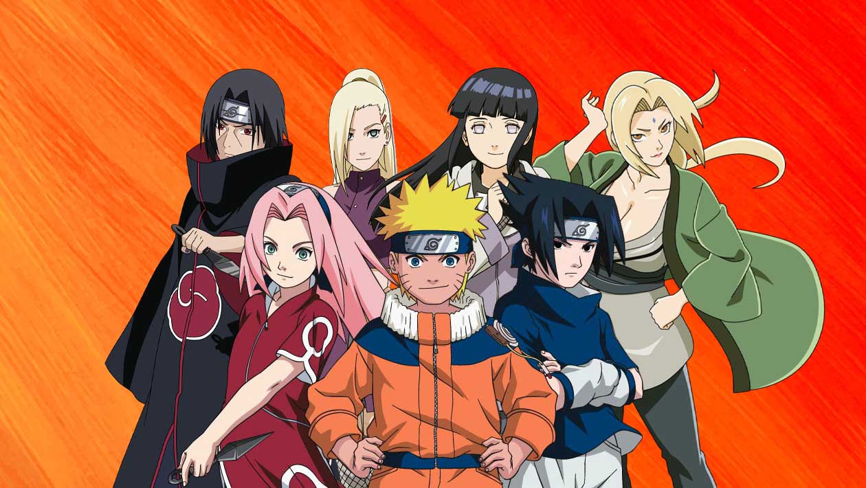 Quiz : choisis une couleur on te dira avec qui t’es en couple dans Naruto