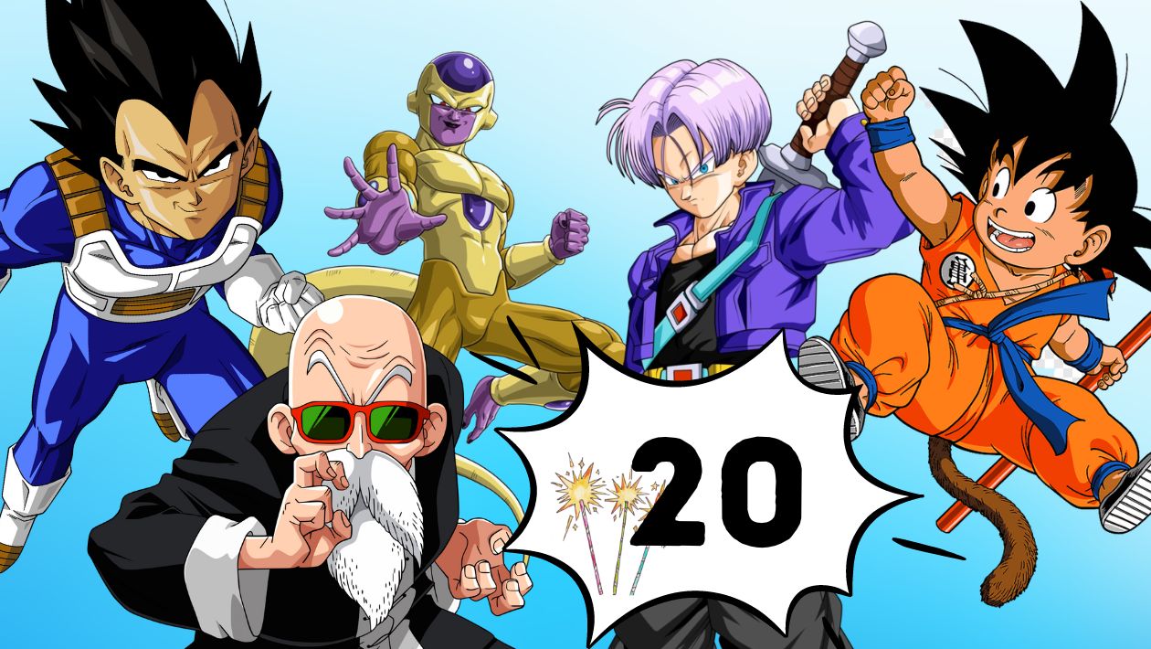 Quiz : choisis un perso de Dragon Ball Z on devinera ton age