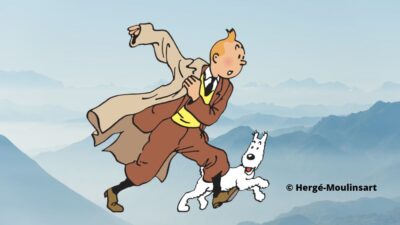 Tu as lu tous les Tintin si tu arrives à compléter les titres de ces 5 albums