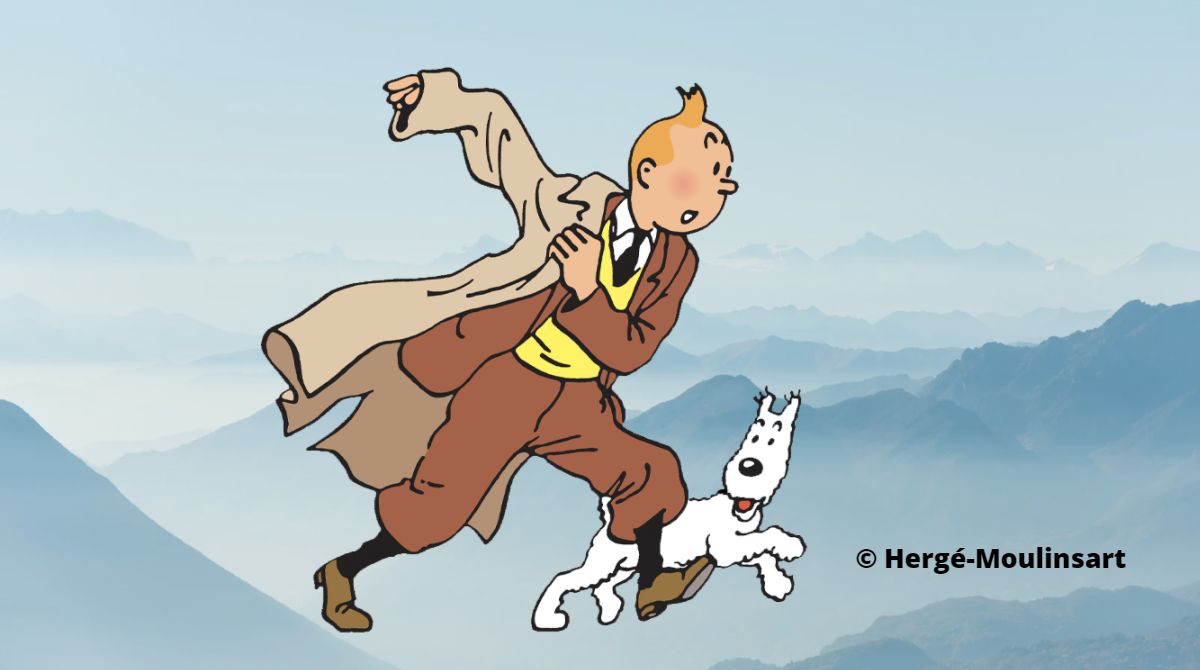 Tu as lu tous les Tintin si tu arrives à compléter les titres de ces 5 albums