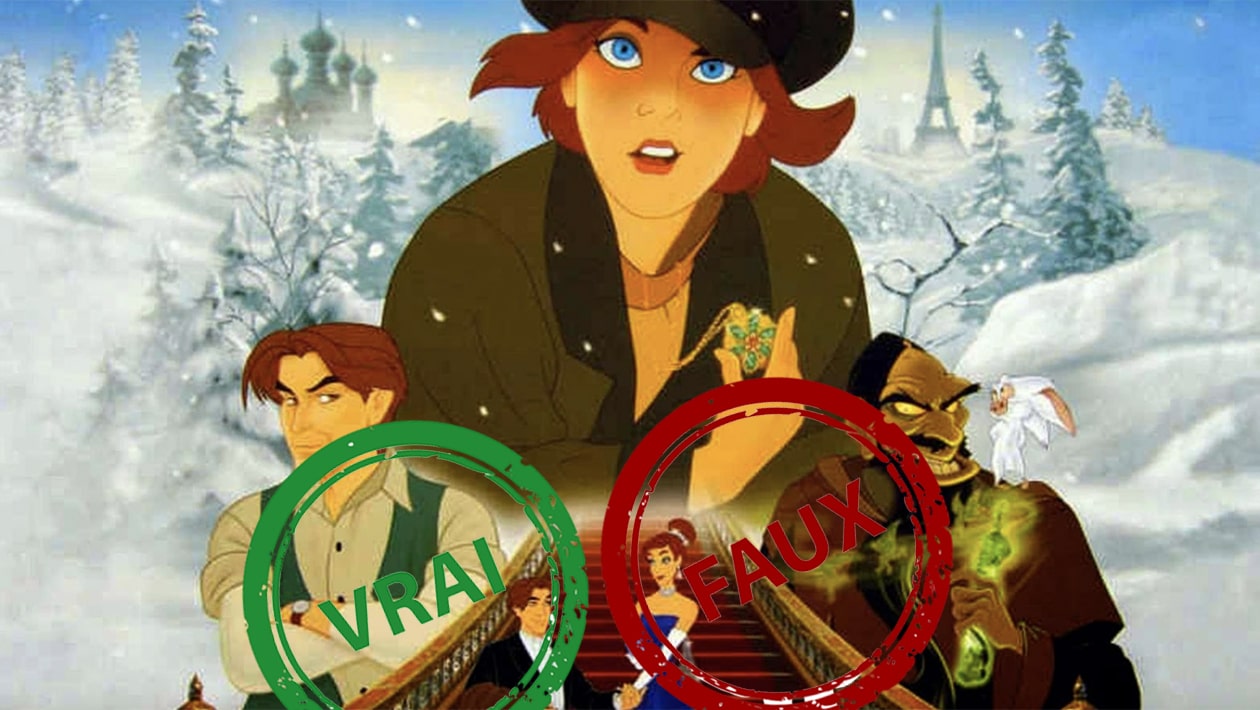 Anastasia : seul un fan aura 5/5 à ce quiz vrai ou faux sur le film