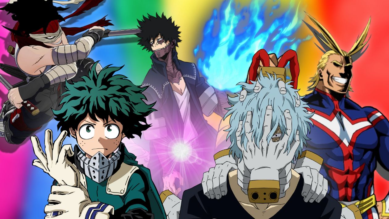 Quiz My Hero Academia : ta couleur préférée te dira ce qu&rsquo;il t&rsquo;arrive dans l&rsquo;anime