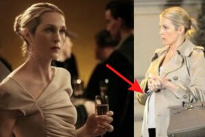 Gossip Girl : aviez-vous remarqué la grossesse mal cachée de Kelly Rutherford dans la série ?