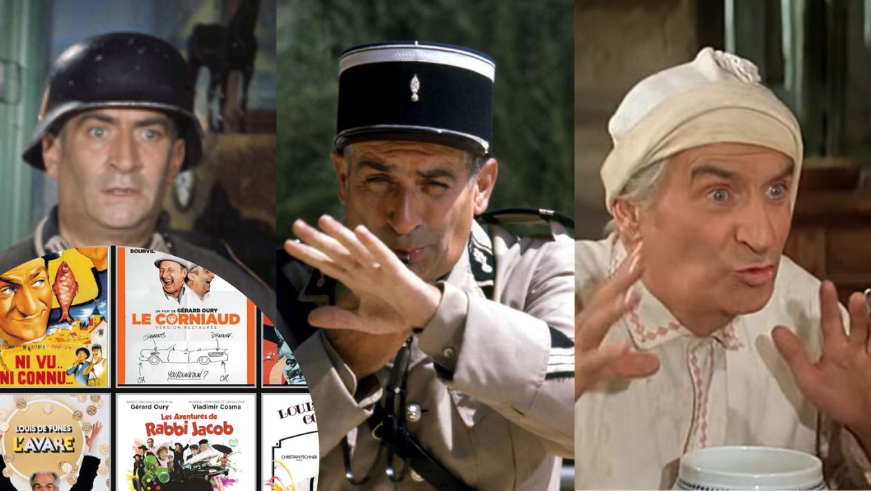 Quiz : seul un vrai fan saura relier ces 10 personnages de Louis de Funès à son film