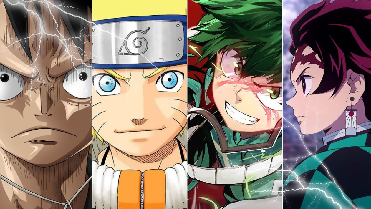 Ce quiz anime te dira qui de Luffy, Naruto, Izuku ou Tanjiro tu es