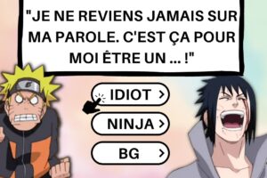 Quiz Naruto : seul un vrai fan saura compléter ces répliques