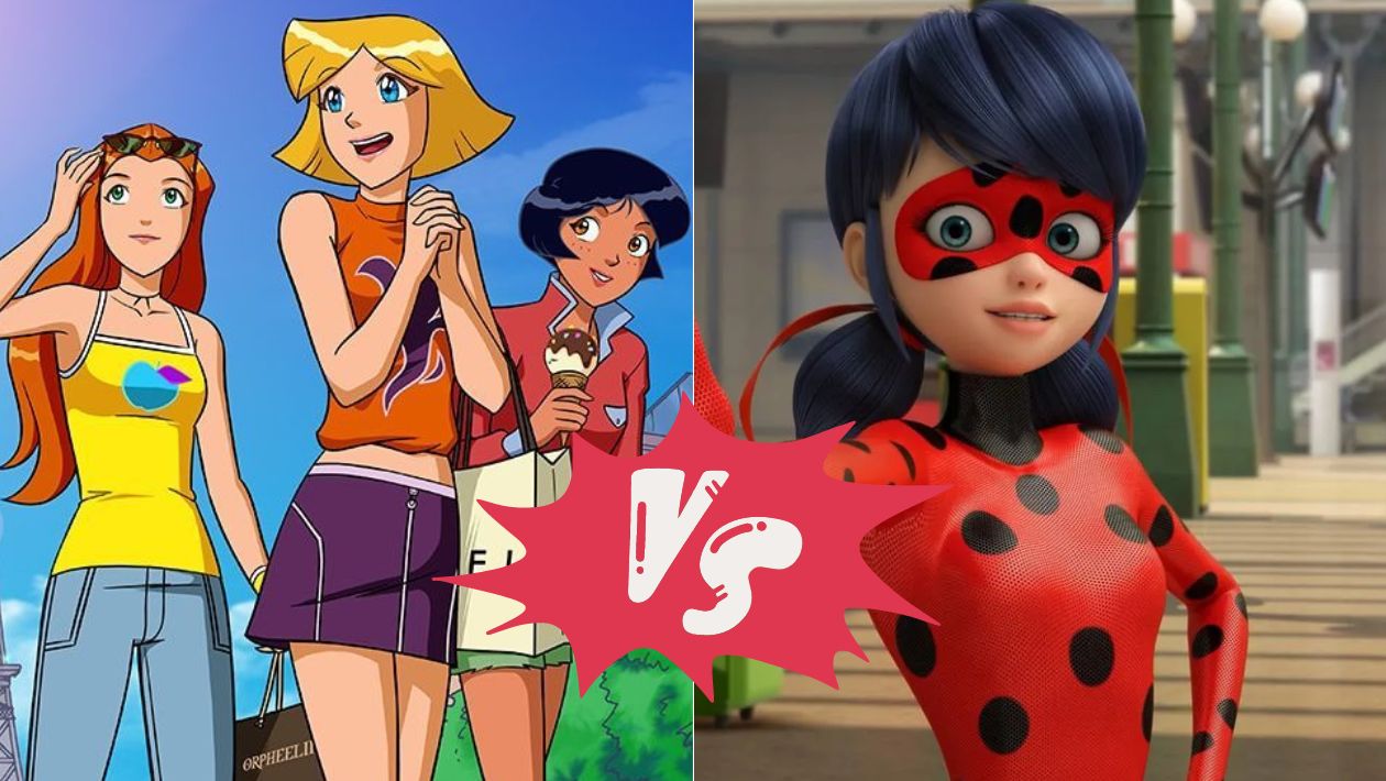 Sondage : tu préfères Miraculous Ladybug ou les Totally Spies ?