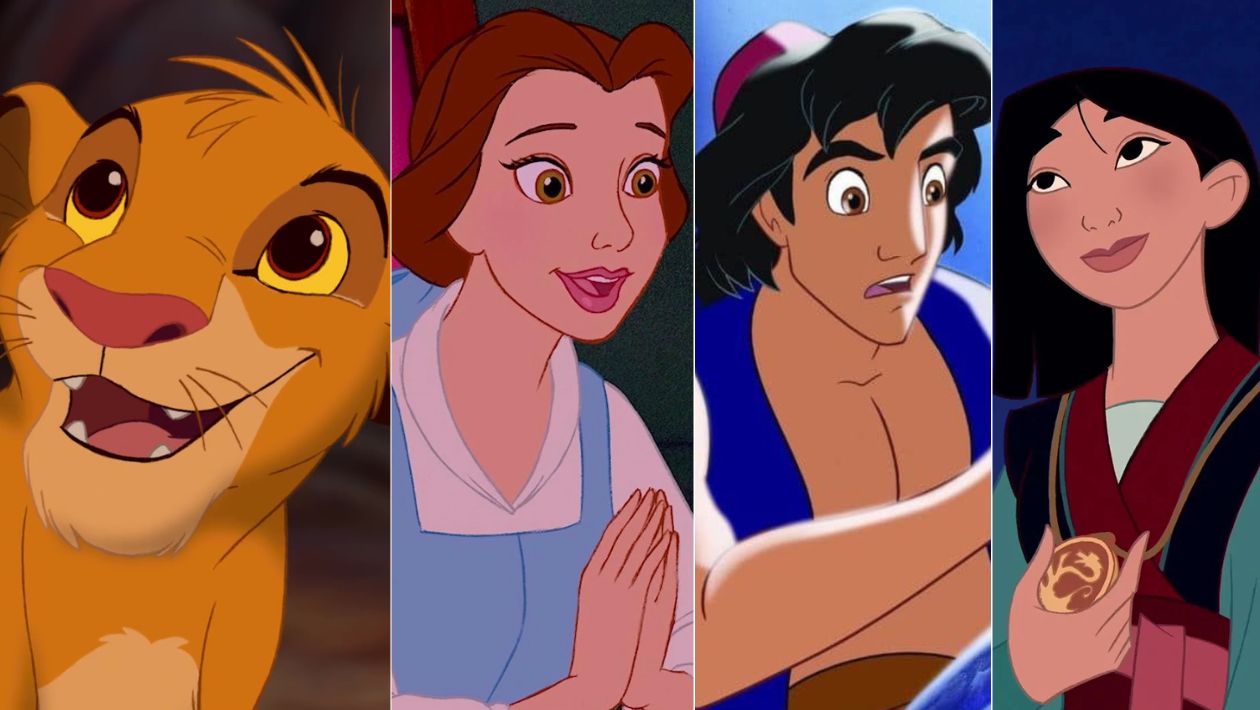 Quiz Disney des années 90 : seul un (vrai) fan saura nommer au moins 5 personnages sur 10