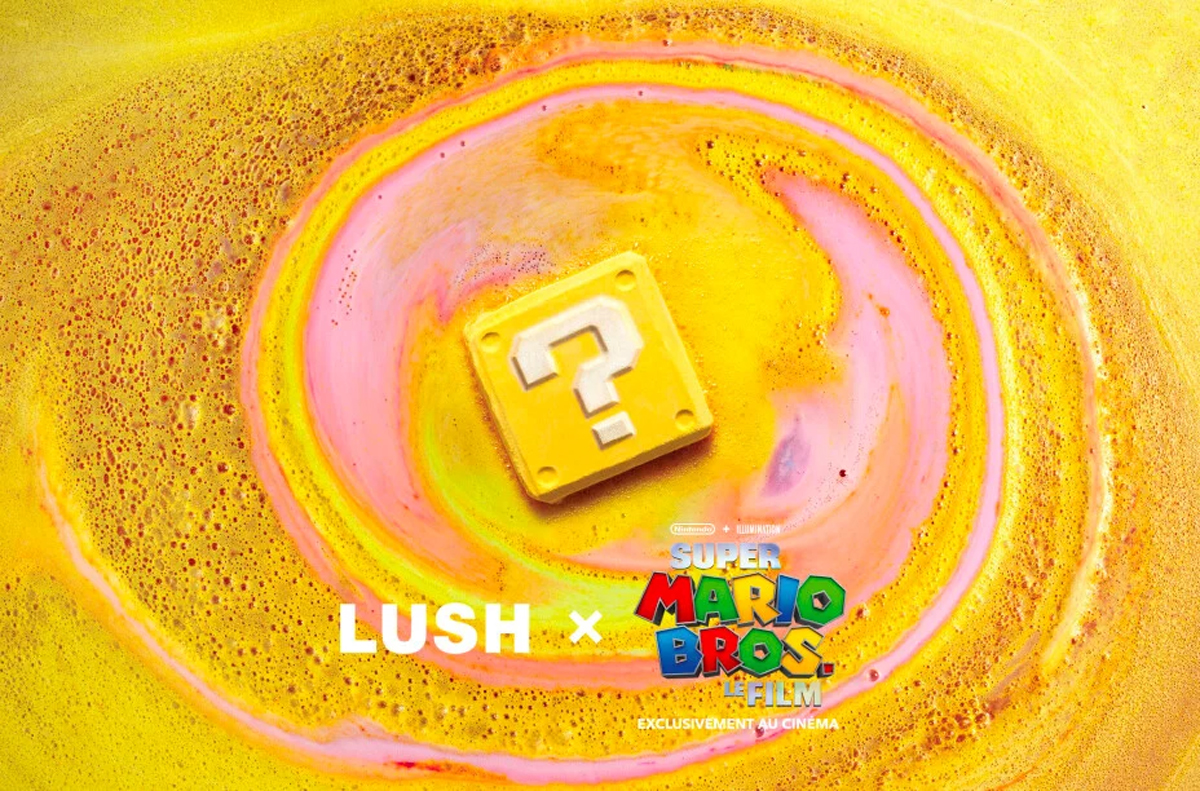 Alerte : Lush lance une collab&rsquo; Super Mario Bros