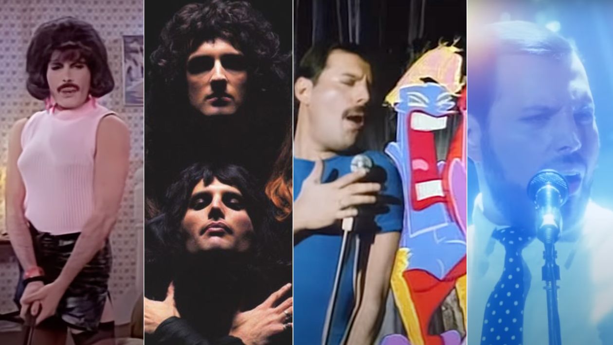 Quiz : sauras-tu reconnaître 5 chansons de Queen en une image du clip ?