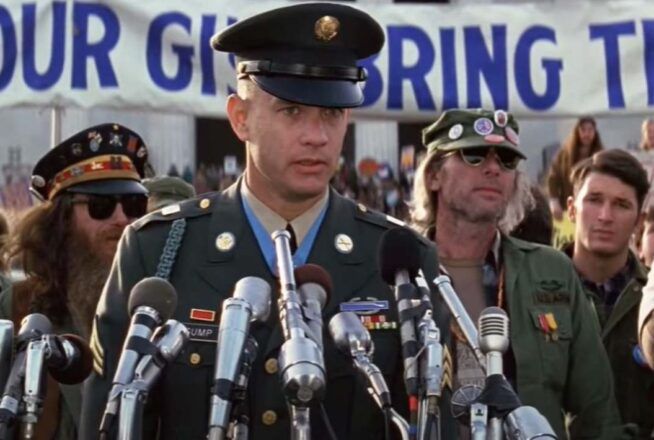 Forrest Gump : que dit le héros lorsque le micro se coupe pendant son discours ?