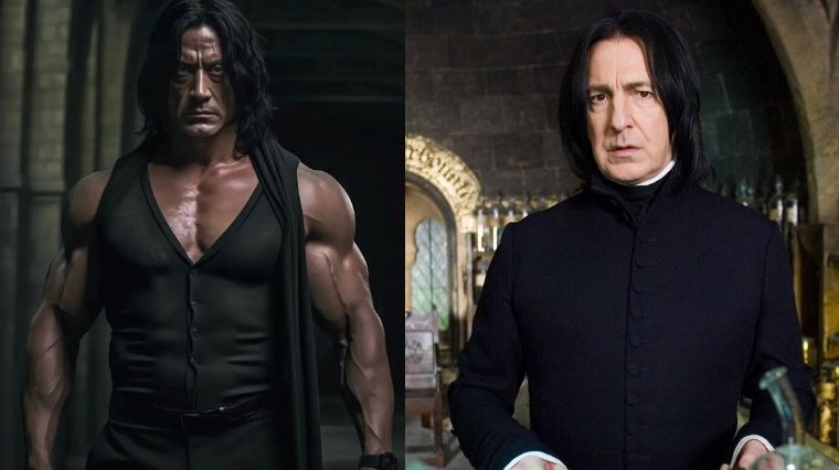 Harry Potter IA version bodybuildés Severus Rogue