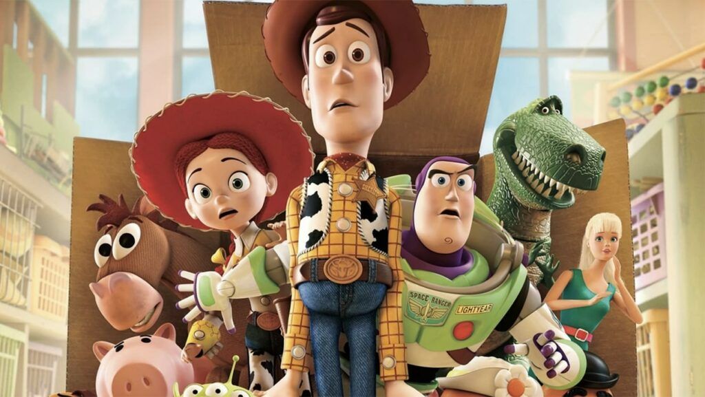 Les jouets emblématiques du film Toy Story 3 légèrement effrayés par leur nouvelle aventure