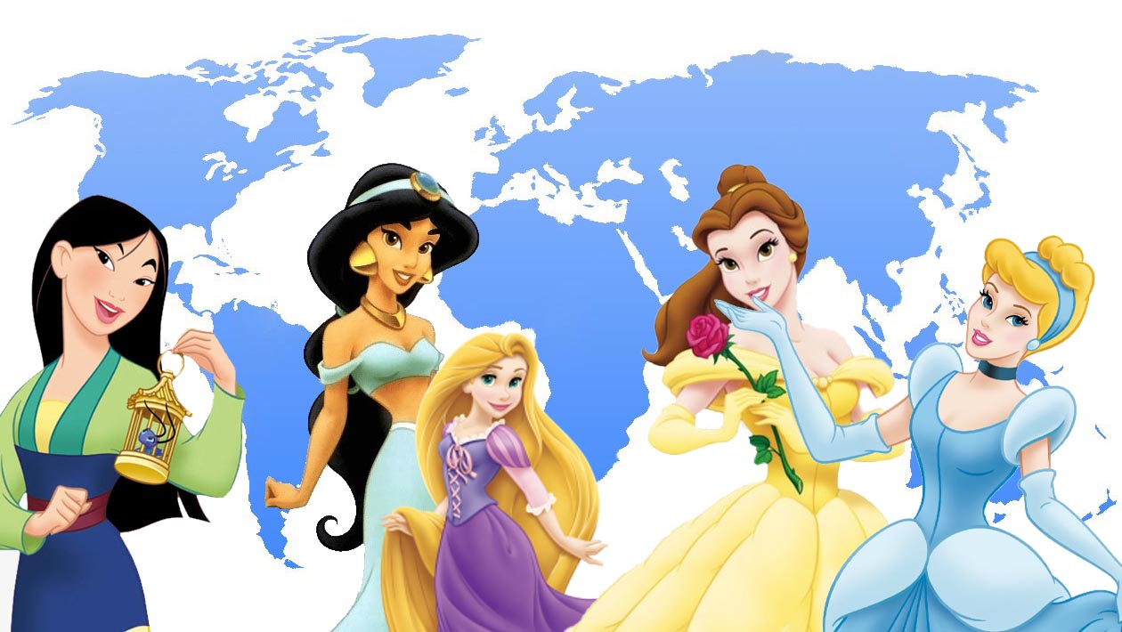 Quiz Disney : sauras-tu trouver la princesse préférée de ces 10 pays ?