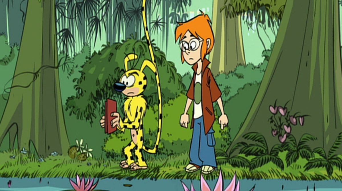 marsupilami, série, dessin animé