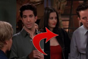 Friends : aviez-vous remarqué le fou rire des acteurs quand Ross drague la livreuse de pizza ?