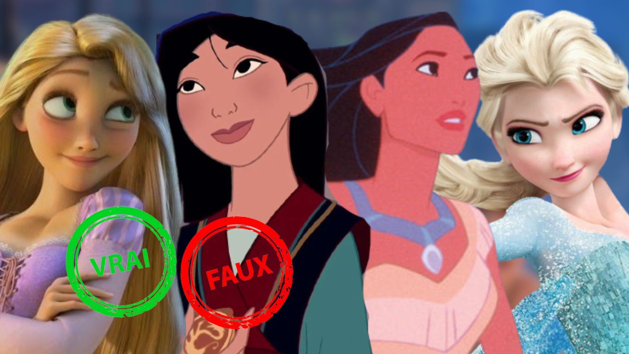 Seul un fan aura 15/20 ou plus à ce quiz vrai ou faux sur les princesses Disney