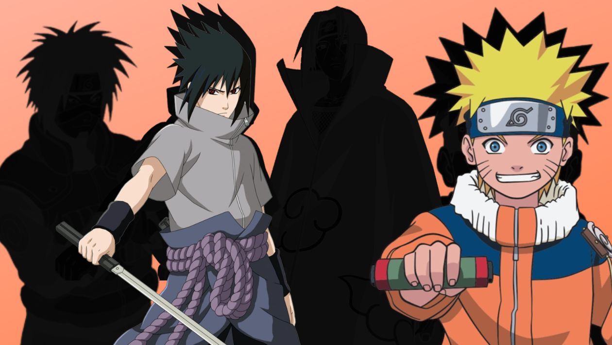 Quiz Naruto : tu rejoins l&rsquo;Akatsuki si tu devines quels personnages se cachent derrière ces 5 silhouettes