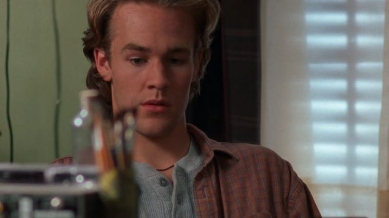 Image extraite de la saison 1 de Dawson's Creek interprété par l'acteur James Van Der Beek