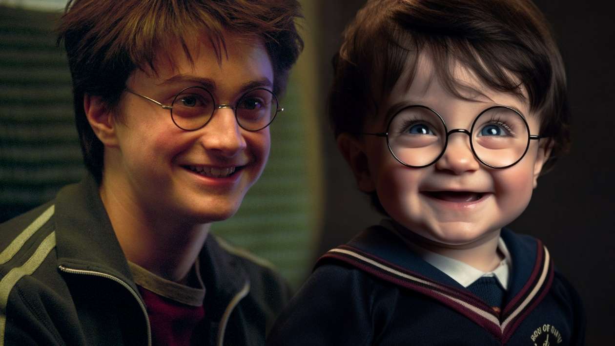 Harry Potter : cet artiste imagine les personnages version enfant (et ce  n'est pas que mignon)