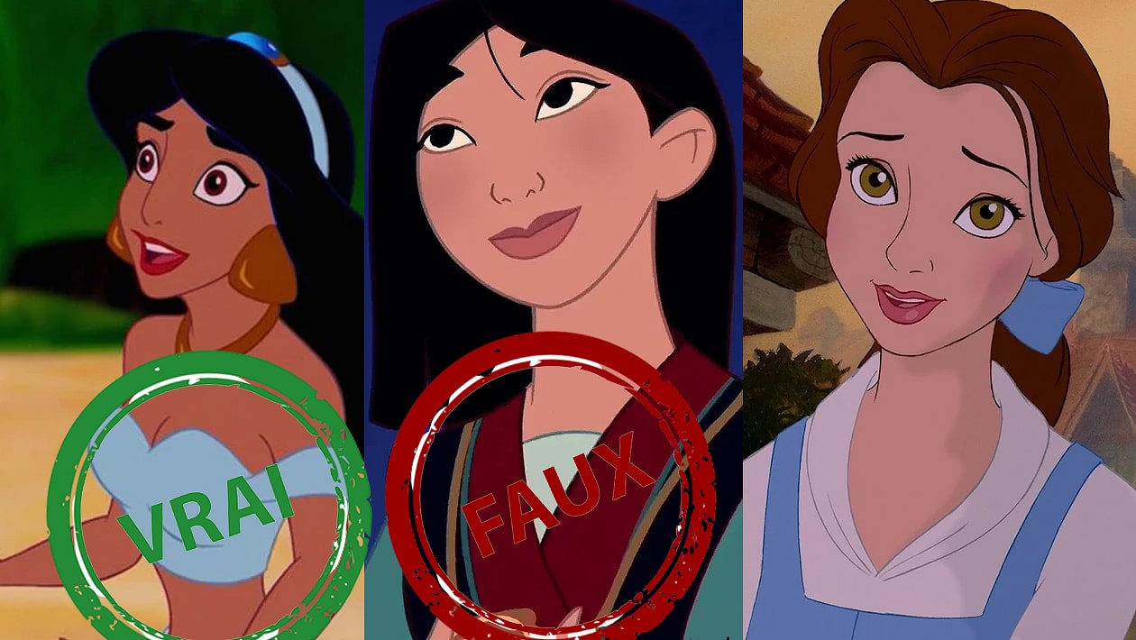 Impossible d&rsquo;avoir 5/5 à ce quiz vrai ou faux sur les Princesses Disney