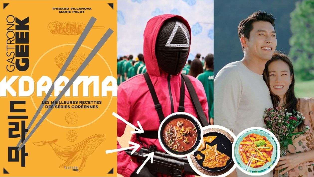 Gastronogeek revient avec un livre déjà culte dédié aux séries coréennes