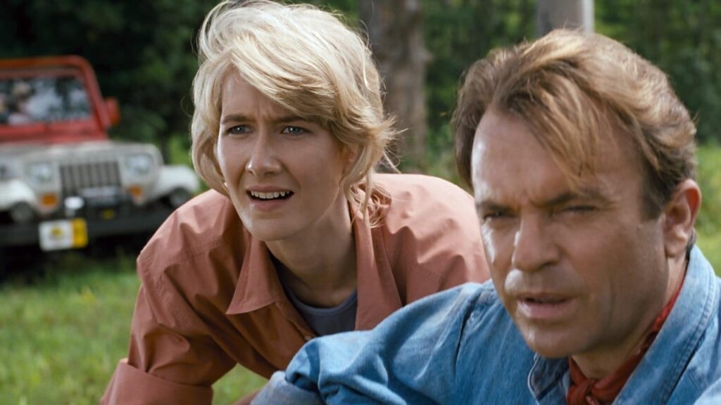 Ellie et Alan dans Jurassic Park